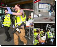 🇮🇱- Man fatally stabbed, 4 injured in suspected terror attack at Haifa bus terminal in Israel from haifa majic 13