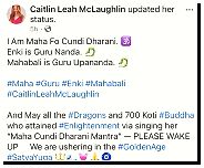 I Am Maha Fo Cundi Dharani. 🕉️ Enki is Guru Nanda. 🐉Mahabali is Guru Upananda. 🐉 from guru go