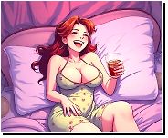 [F4M] I came home buzzed from the bar to my son and his friend drinking. I change to something more comfortable and join them drinking. My son blacks out, goes to sleep, and leaves his already blacked out mom with his drunk friend. from grandfather drinking his granddaughter boobs